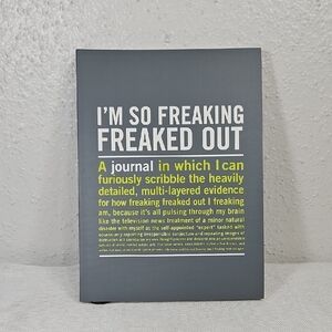 'I'm so freaking freaked' Knock Knock daily journal